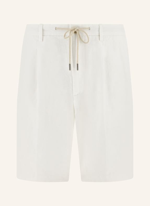 BOGGI MILANO Bermudahose WEISS