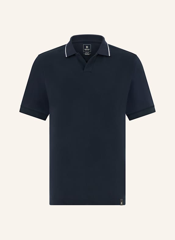 BOGGI MILANO Poloshirt BLAU
