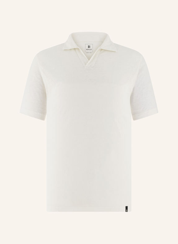 BOGGI MILANO Poloshirt WEISS