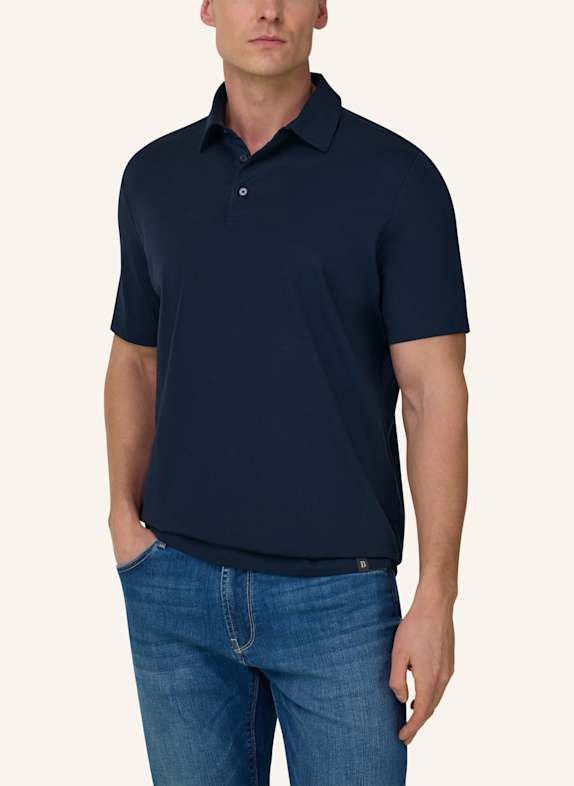 BOGGI MILANO Poloshirt BLAU