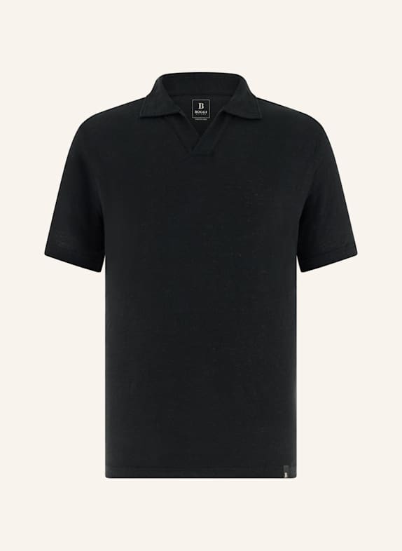 BOGGI MILANO Poloshirt SCHWARZ