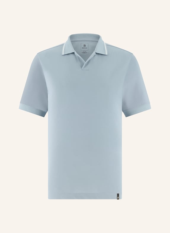 BOGGI MILANO Poloshirt HELLBLAU