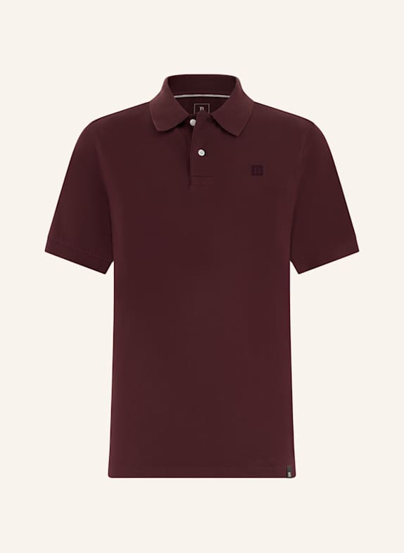 BOGGI MILANO Poloshirt ROT