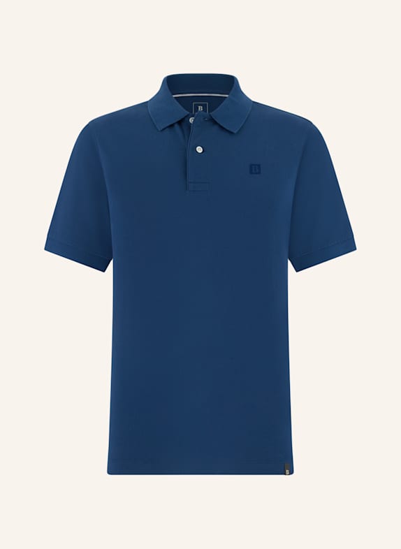 BOGGI MILANO Poloshirt BLAU