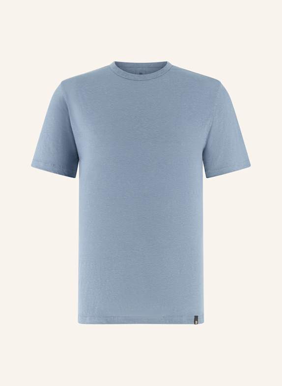 BOGGI MILANO T-Shirt LICHTBLAUW