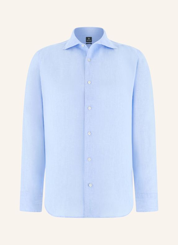 BOGGI MILANO Overshirt LICHTBLAUW