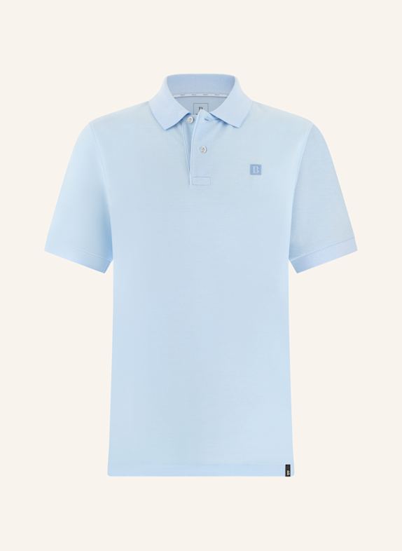 BOGGI MILANO Poloshirt HELLBLAU