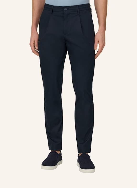 BOGGI MILANO corduroybroek BLAUW
