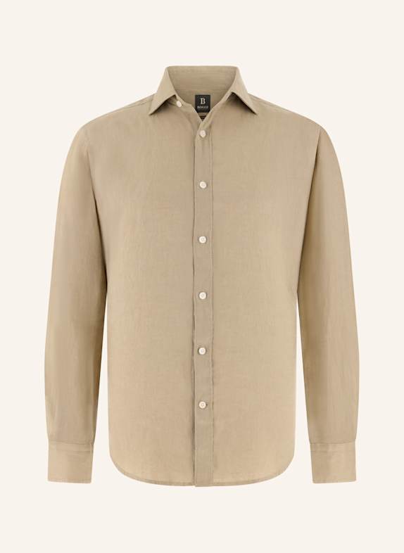 BOGGI MILANO Overshirt BRAUN