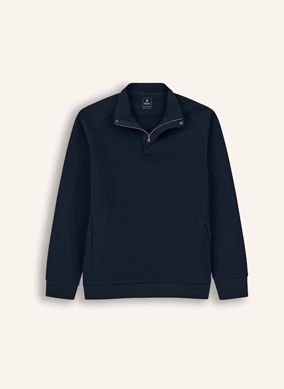 BOGGI MILANO Sweatshirt jacket BLUE