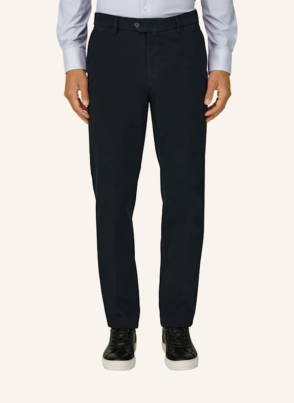 BOGGI MILANO Cordbroek BLAUW