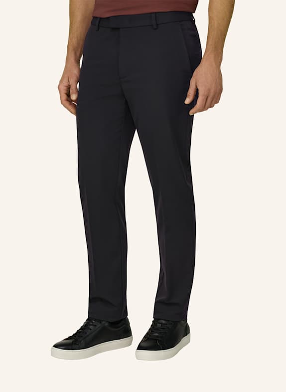 BOGGI MILANO Cordbroek ZWART