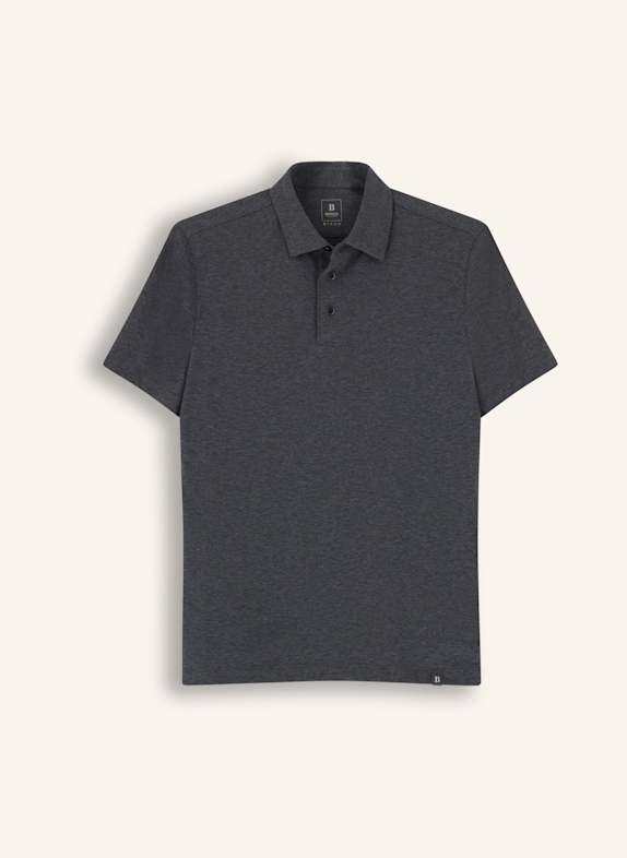 BOGGI MILANO Polo Shirt DARK GRAY
