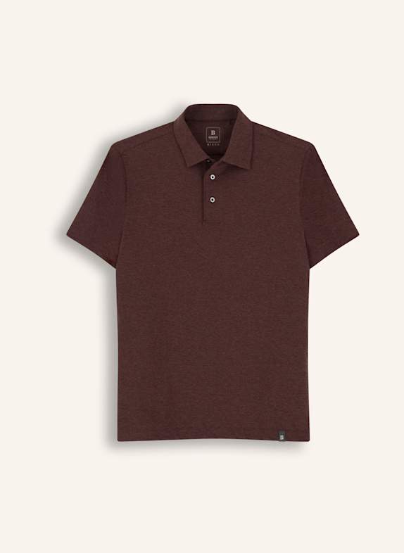 BOGGI MILANO Polo Shirt DARK ORANGE