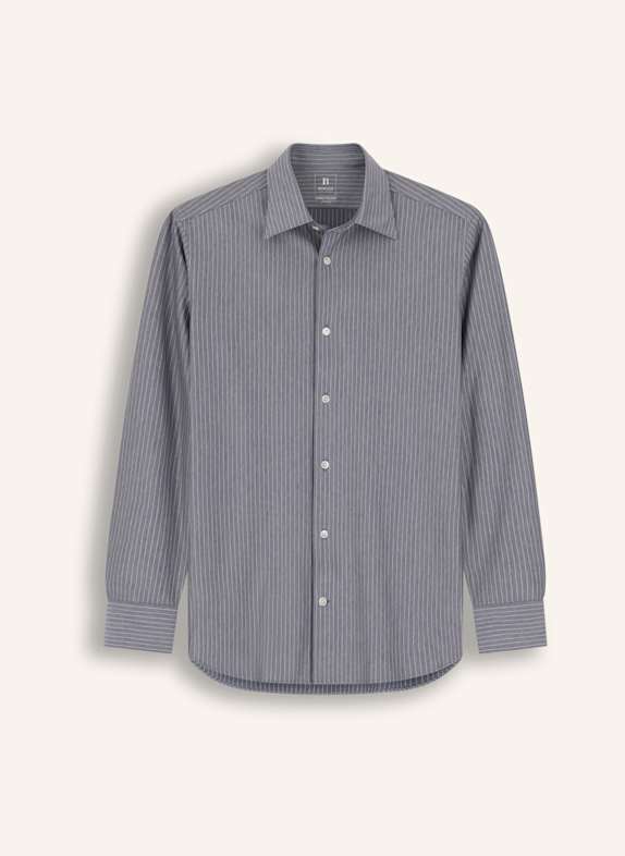 BOGGI MILANO Regular-Fit Jersey Shirt BLUE