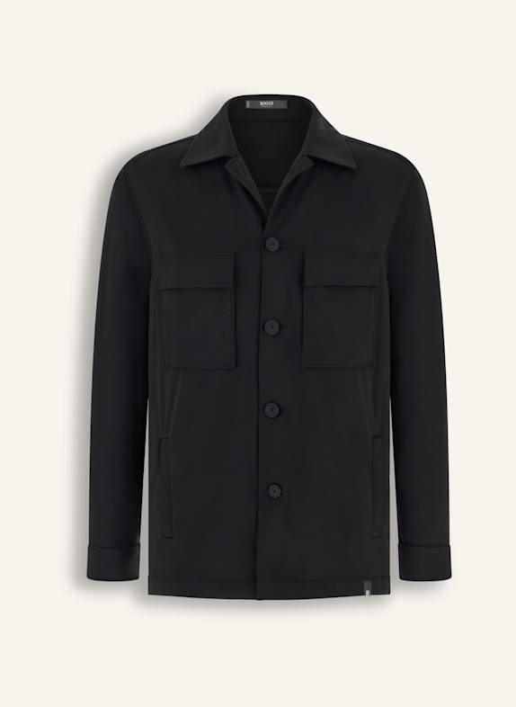 BOGGI MILANO Overjacket SCHWARZ