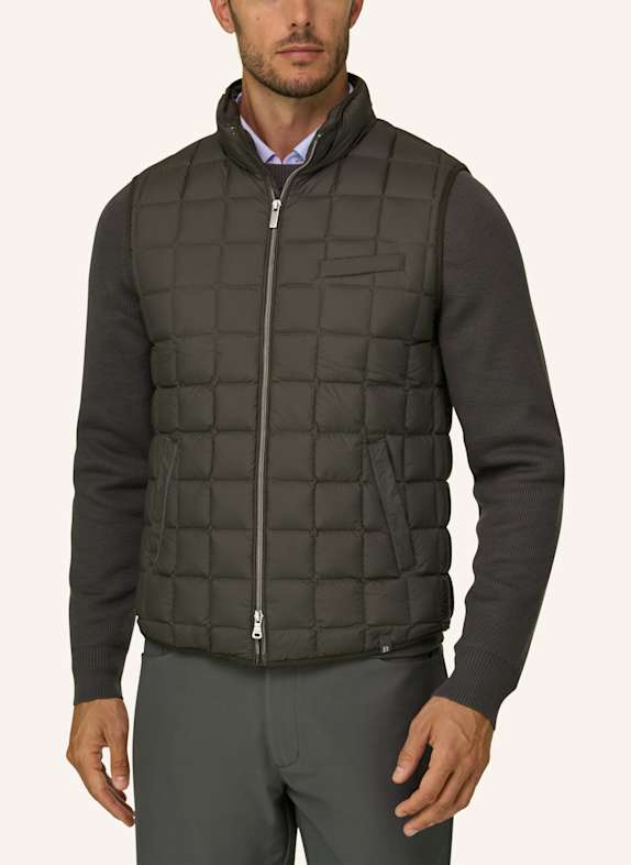 BOGGI MILANO Donsvest van kasjmier GROEN