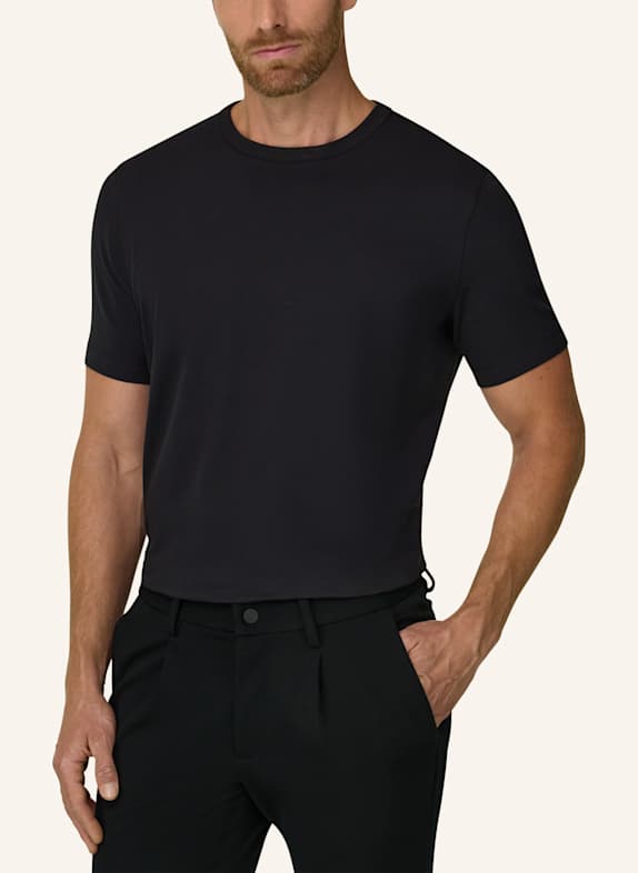 BOGGI MILANO T-shirt ZWART