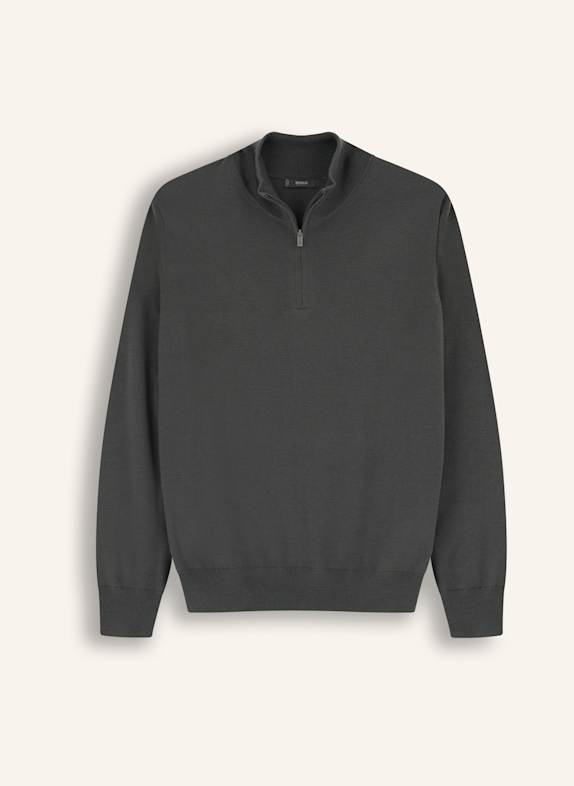 BOGGI MILANO Cashmere turtleneck sweater GREEN
