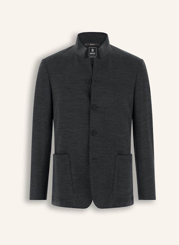 BOGGI MILANO Sweatshirt Jacket DARK GRAY