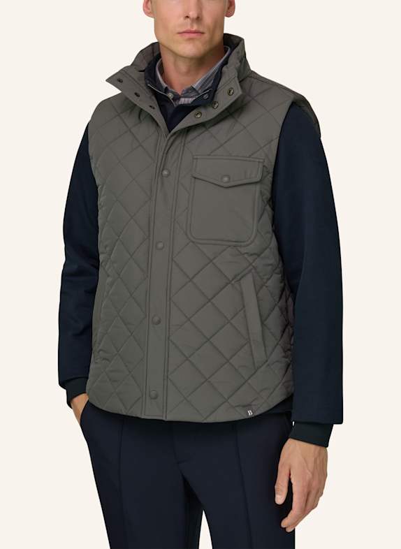 BOGGI MILANO Donsvest van kasjmier GROEN