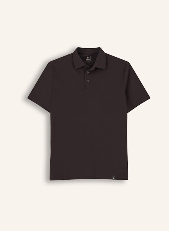 BOGGI MILANO Polo Shirt BROWN