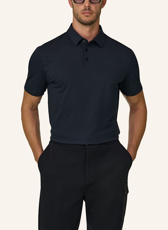 BOGGI MILANO poloshirt ZWART