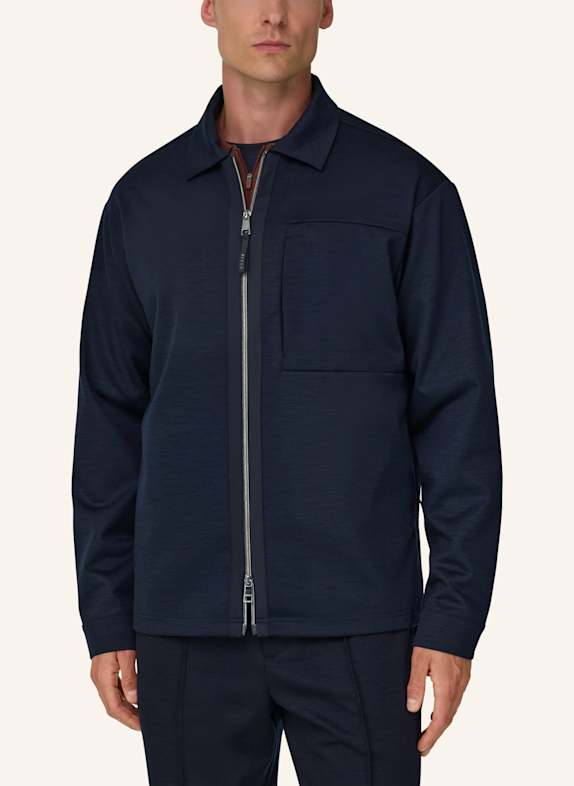 BOGGI MILANO Overjas DONKERBLAUW