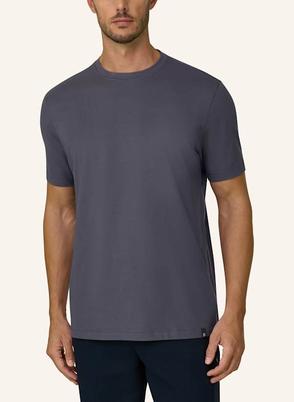 BOGGI MILANO T-shirt DONKERGRIJS