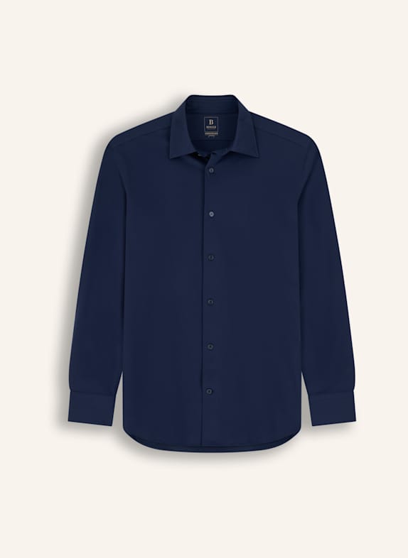 BOGGI MILANO Regular-Fit Jersey Shirt BLUE