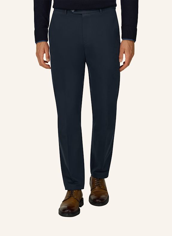 BOGGI MILANO Cordbroek BLAUW
