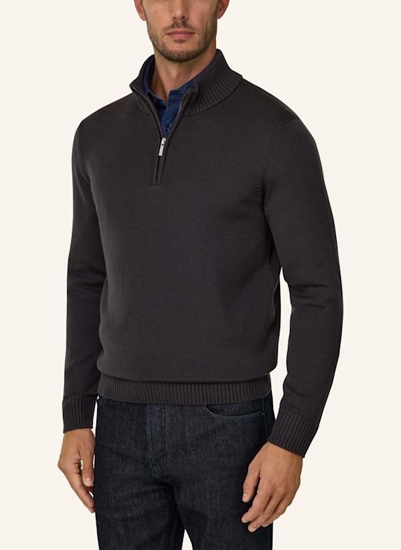 BOGGI MILANO Sweater DARK BROWN
