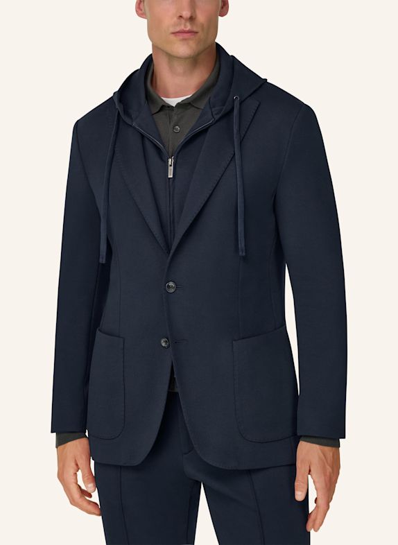 BOGGI MILANO Sweatshirt-style Blazer DARK BLUE