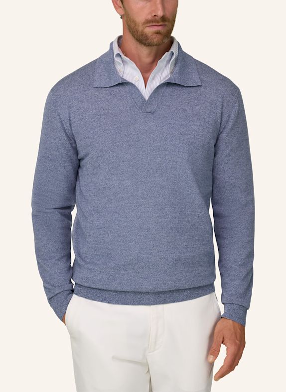 BOGGI MILANO Sweater LIGHT BLUE