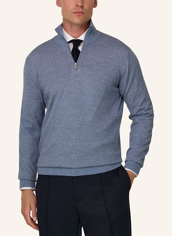 BOGGI MILANO Sweater LIGHT BLUE