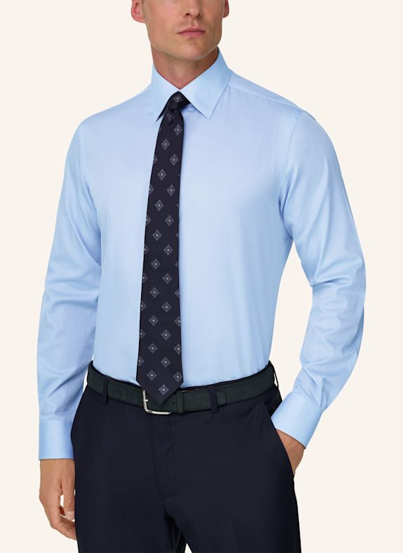 BOGGI MILANO Shirt LIGHT BLUE