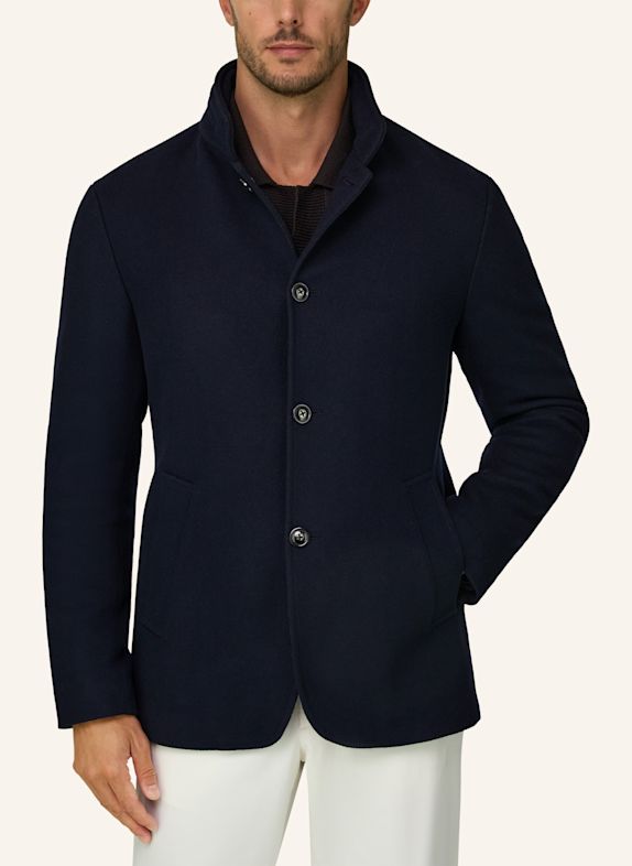 BOGGI MILANO Pea coat BLUE