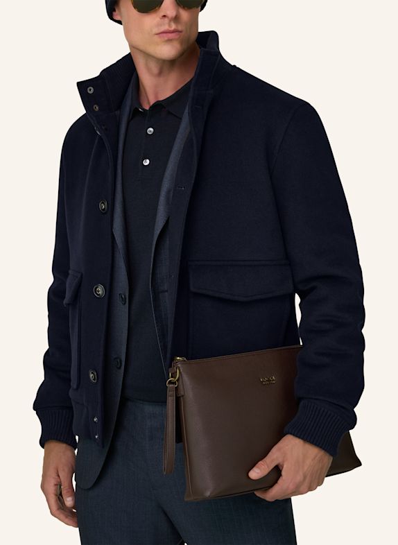 BOGGI MILANO Pea coat BLUE