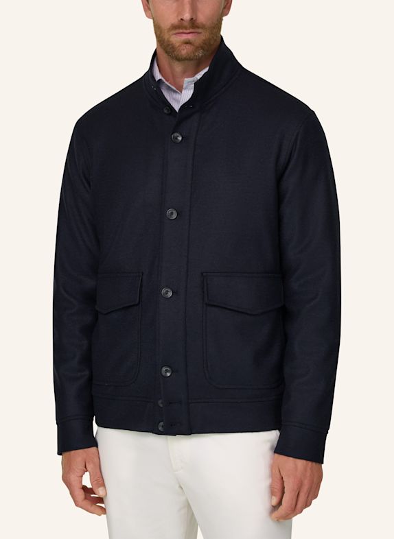 BOGGI MILANO Pea coat BLUE