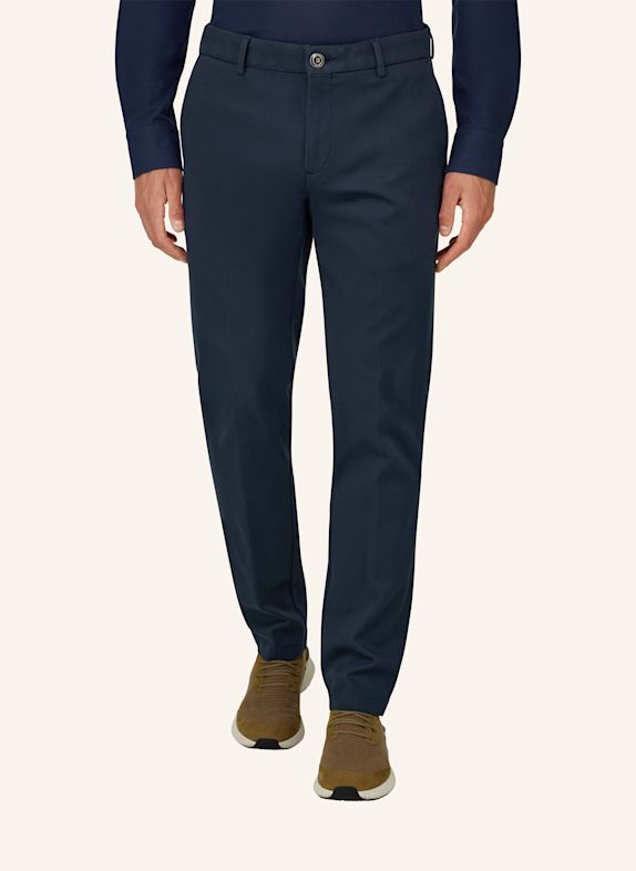 BOGGI MILANO Corduroy pants BLUE