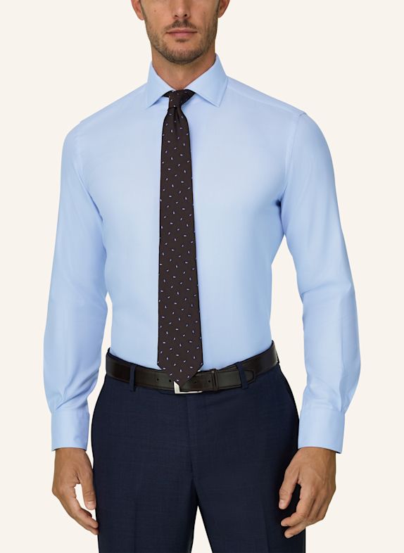 BOGGI MILANO Shirt LIGHT BLUE