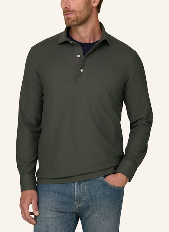 BOGGI MILANO Poloshirt GRÜN