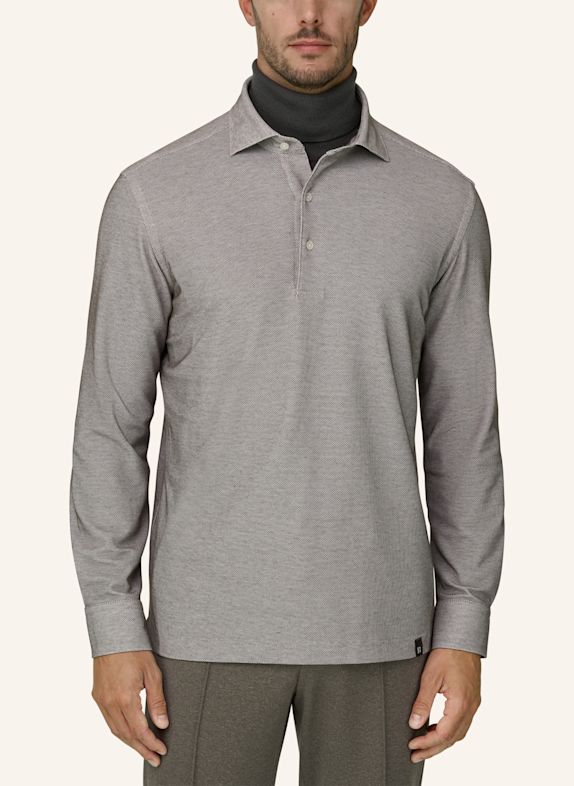 BOGGI MILANO Poloshirt BRAUN