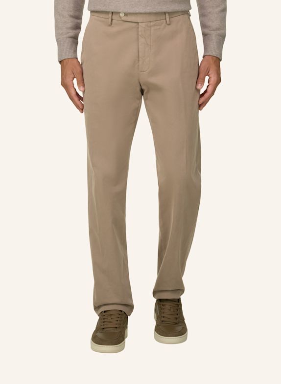 BOGGI MILANO Cordhose GRAU