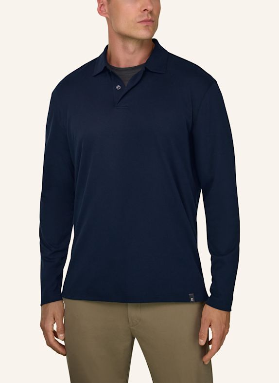 BOGGI MILANO Poloshirt BLAU