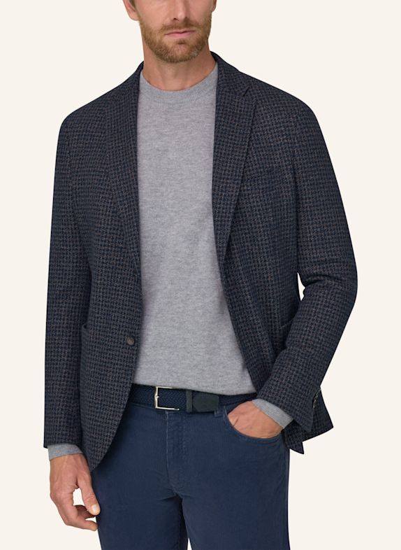 BOGGI MILANO Sweat-Colbert DONKERBLAUW