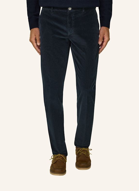BOGGI MILANO Cordhose BLAU