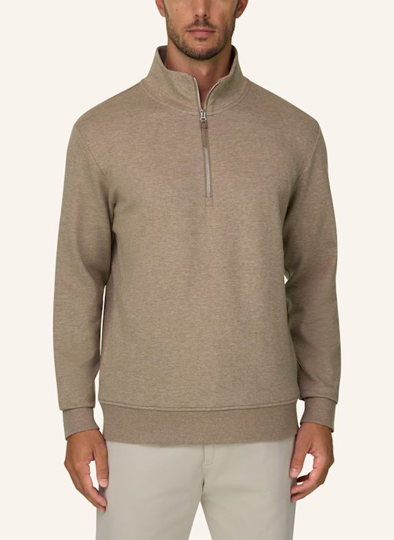 BOGGI MILANO Sweatjacke BEIGE