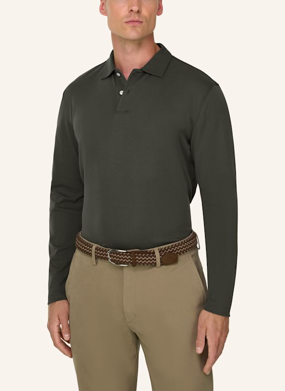 BOGGI MILANO Poloshirt GRÜN