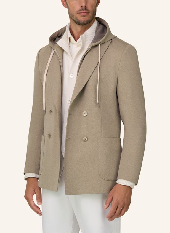BOGGI MILANO Sweat-Sakko TAUPE